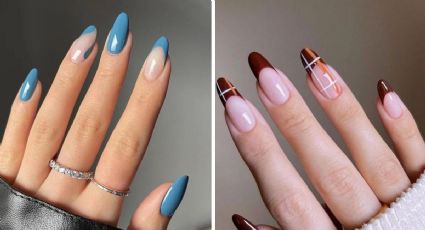 Vuelve la manicura francesa, pero con giro y color para salir de un Nail Art aburrido y estridente