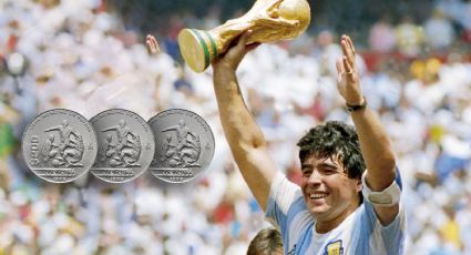 ¿Tuviste el tino de guardar la moneda del Mundial México 1986? Se disparó su valor entre los coleccionistas